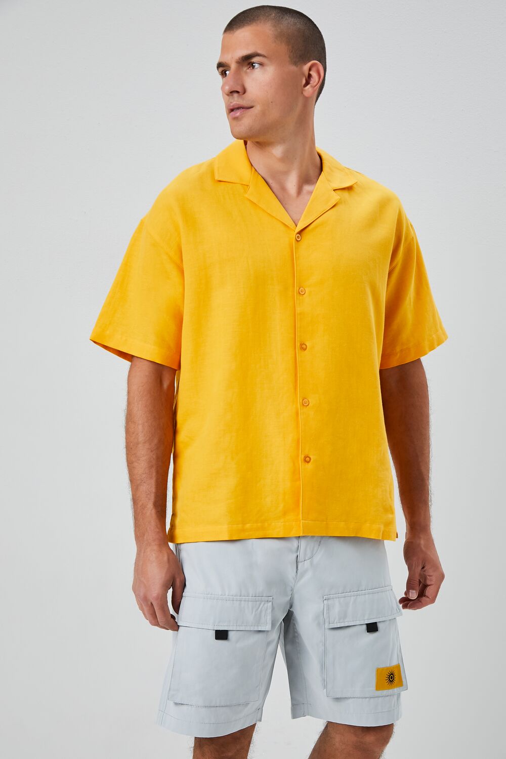 Sun Patch Graphic Cargo Shorts