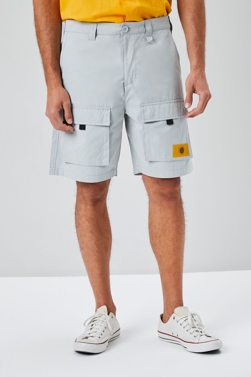 Sun Patch Graphic Cargo Shorts