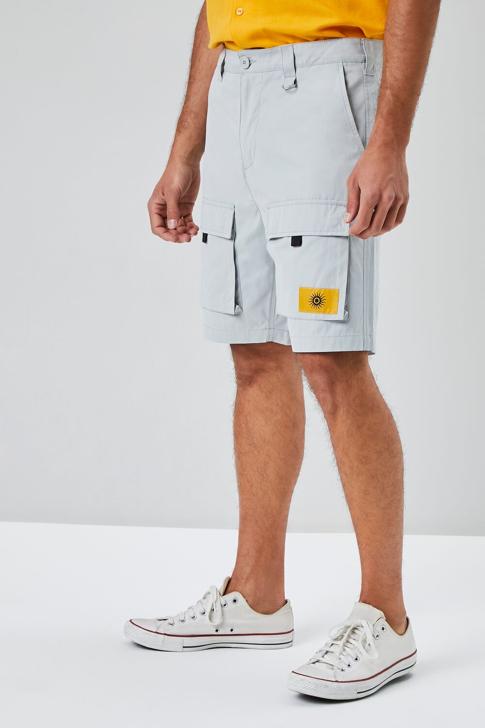 Sun Patch Graphic Cargo Shorts