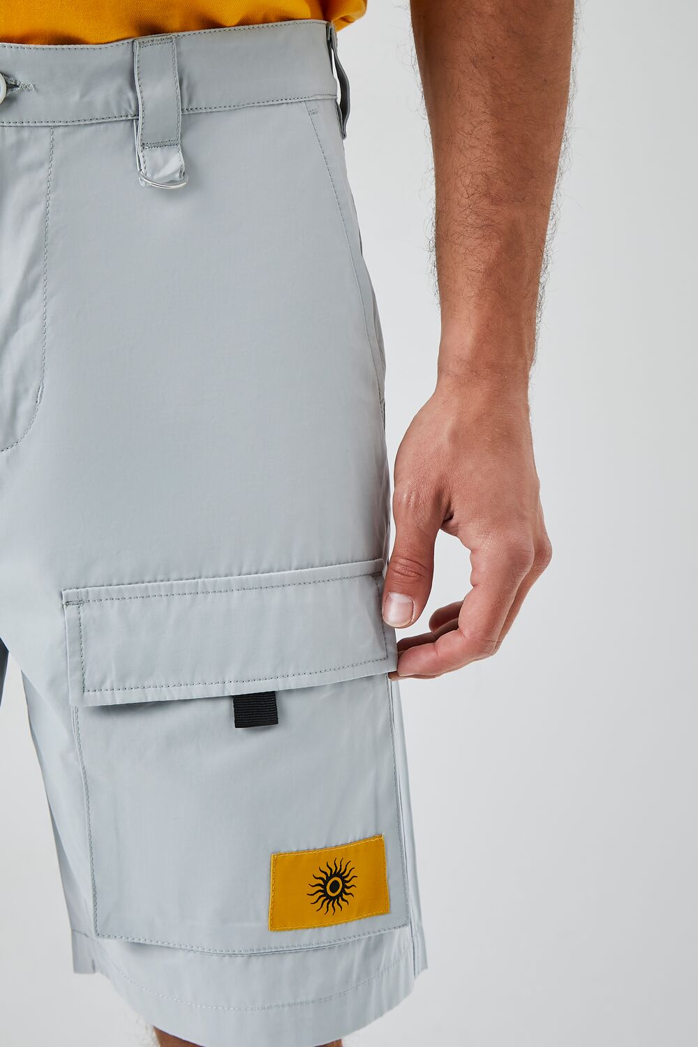 Sun Patch Graphic Cargo Shorts