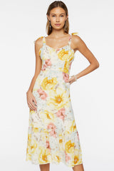 Floral Print Midi Dress