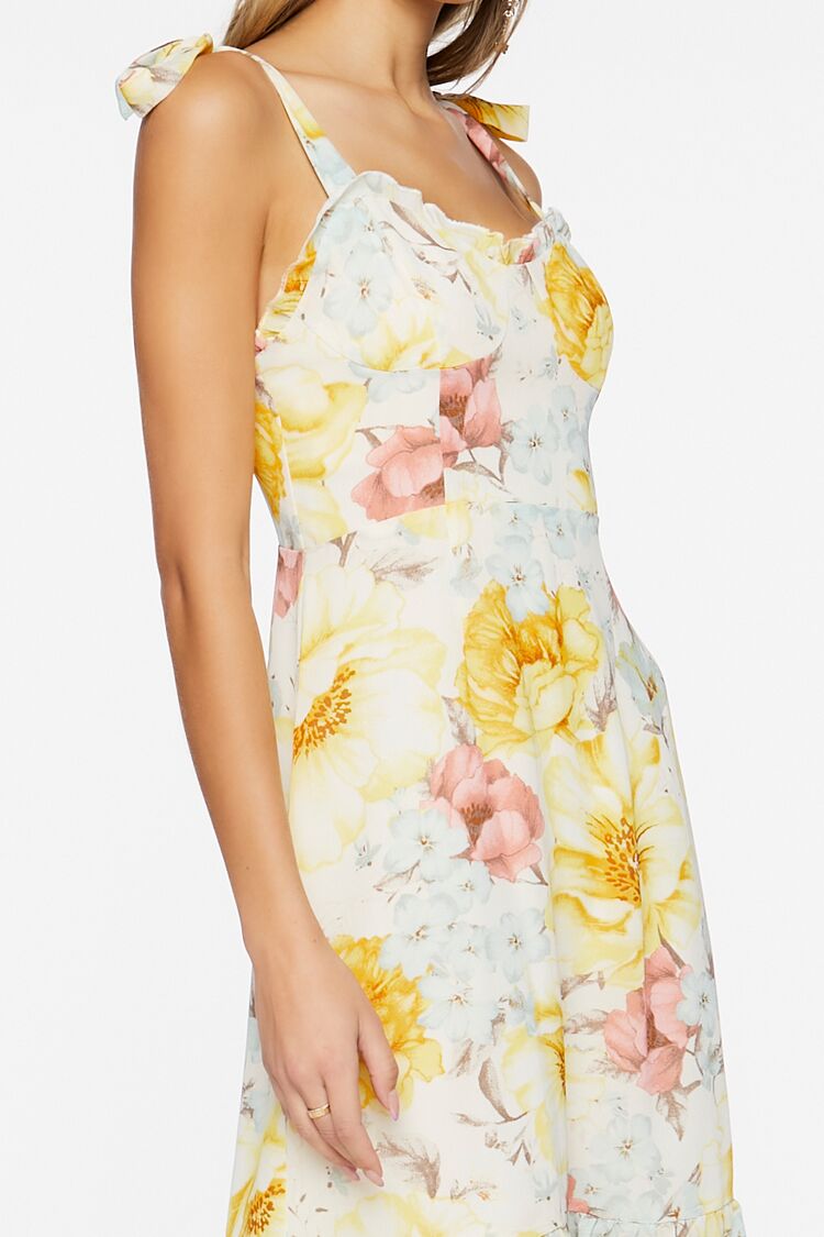 Floral Print Midi Dress