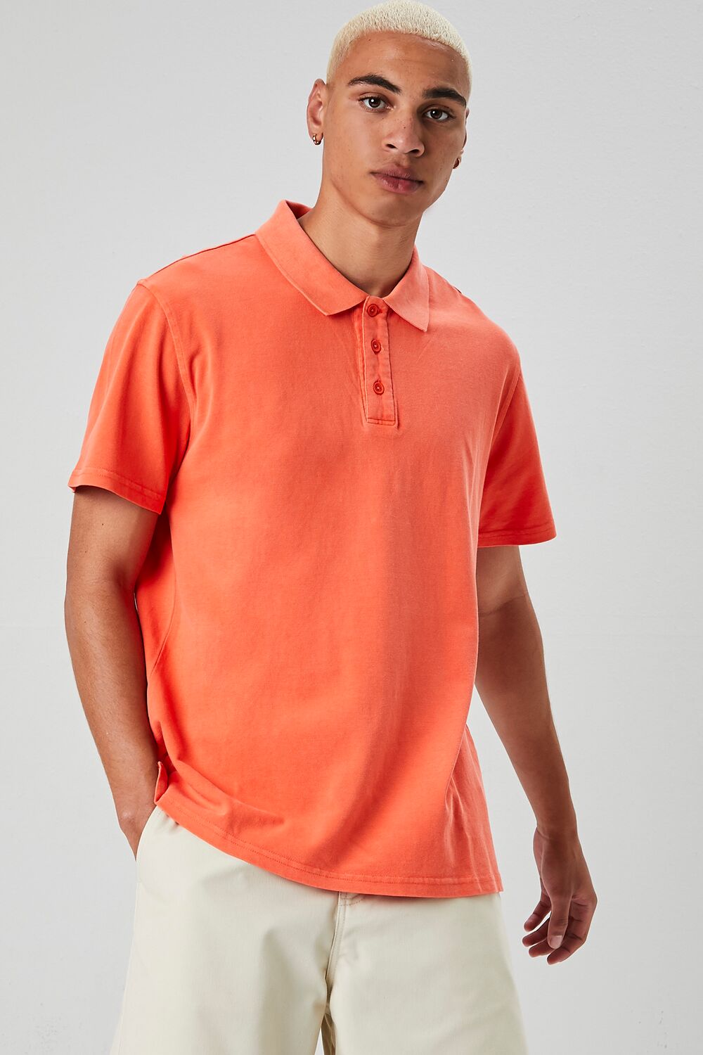 Vented-Hem Polo Shirt