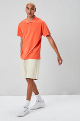 Vented-Hem Polo Shirt