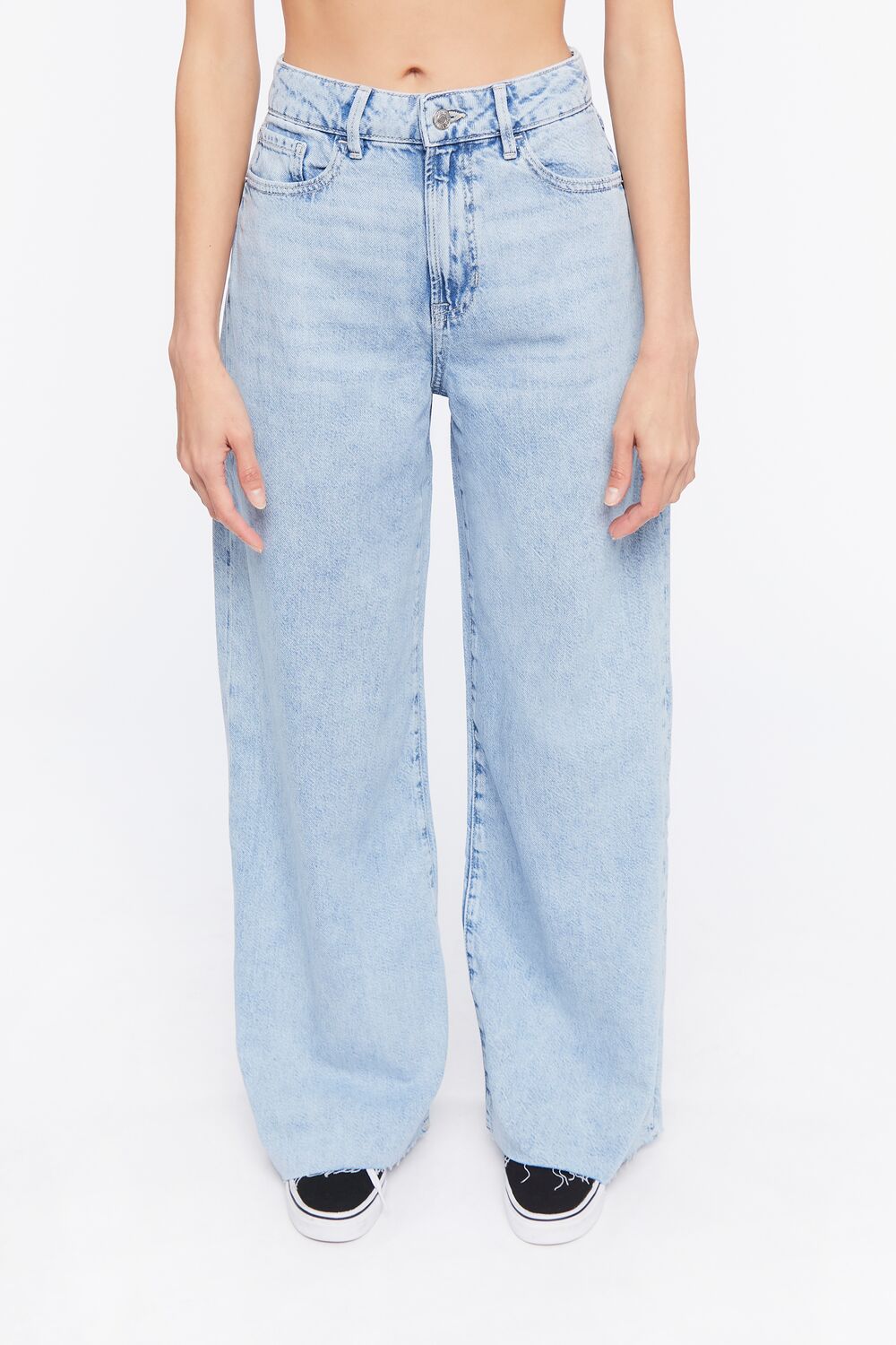 High-Rise Wide-Leg Jeans
