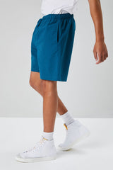 Seersucker Drawstring Shorts