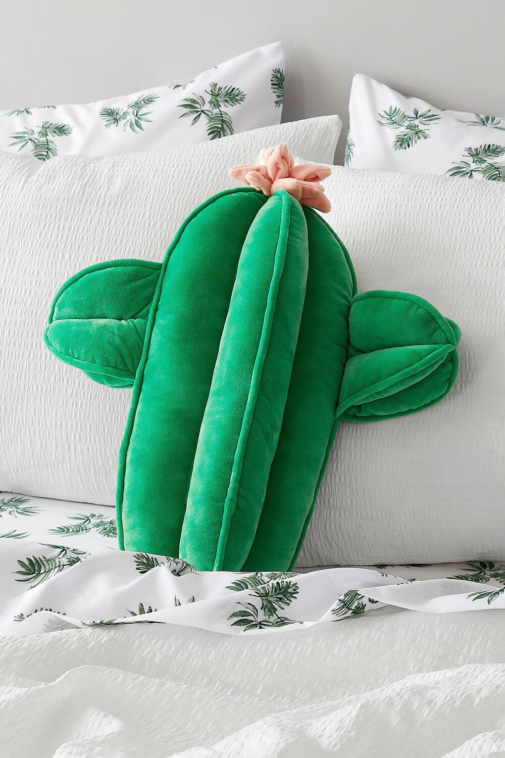 Plush Cactus Throw Pillow