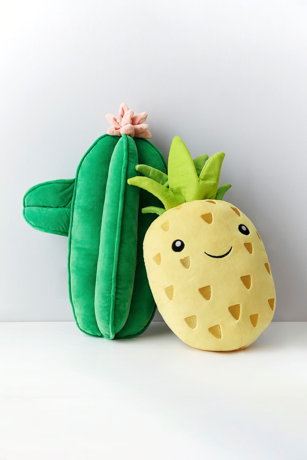 Plush Cactus Throw Pillow