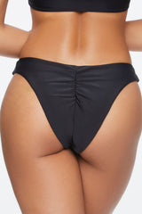 Ruched Brazilian Bikini Bottoms
