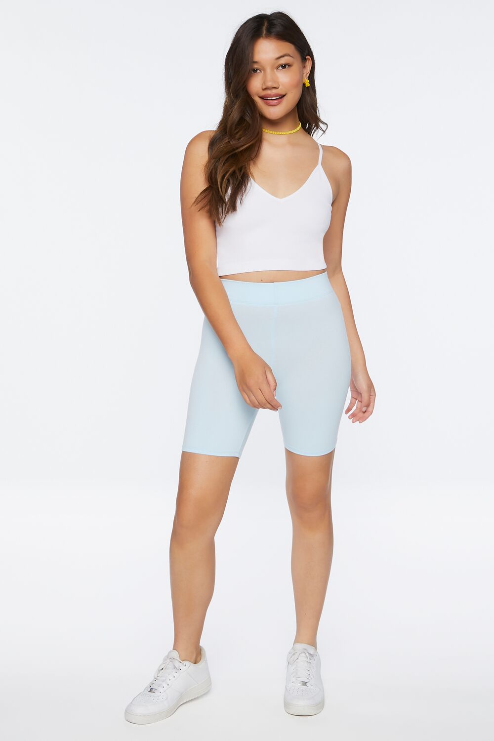 Jersey High-Rise Biker Shorts