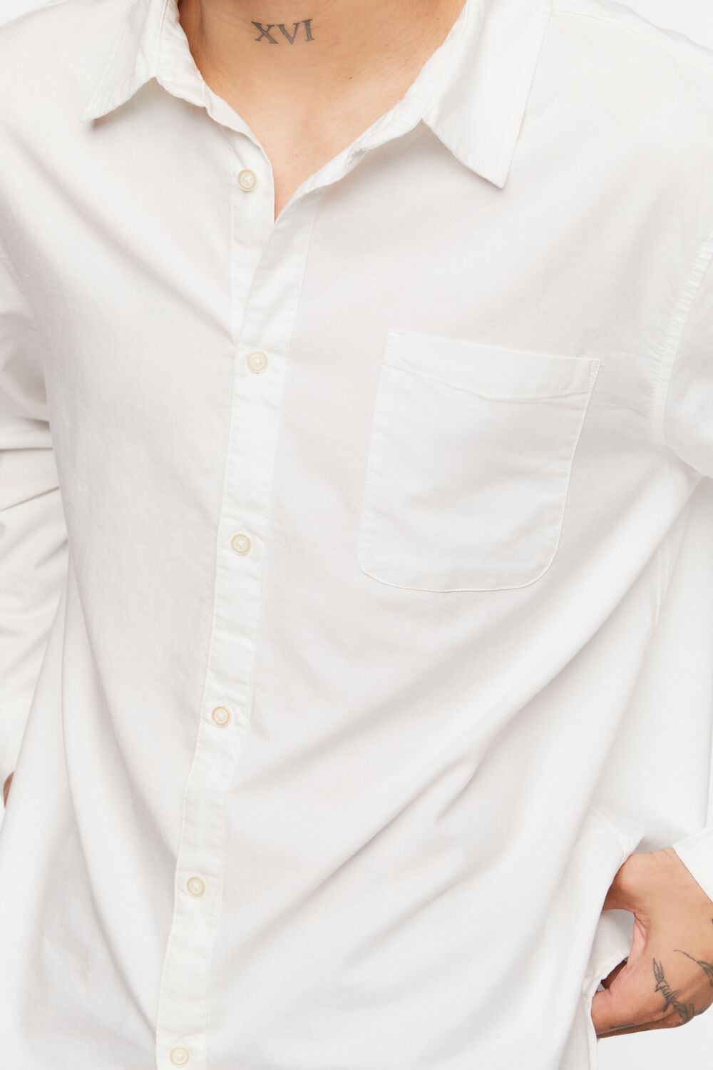 Cotton Button-Up Shirt