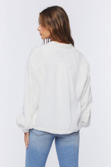 Gauze Bomber Jacket
