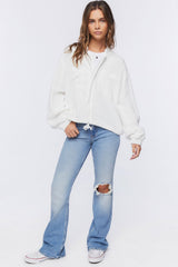 Gauze Bomber Jacket