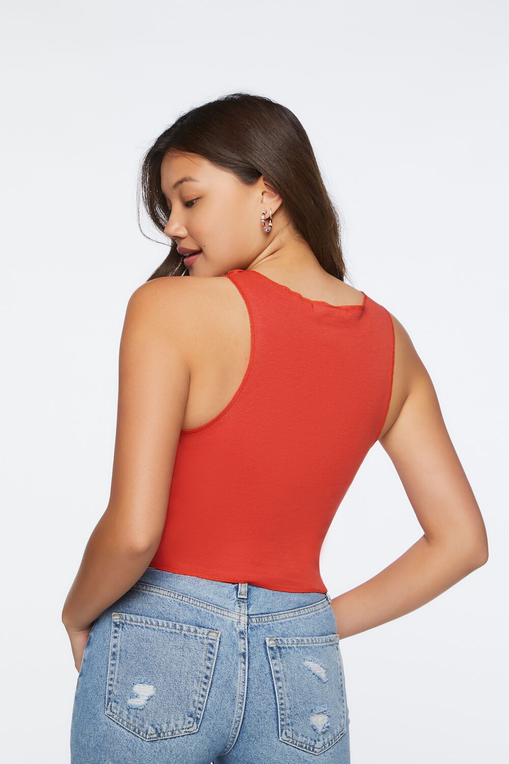 Legendary Graphic Cropped Tank Top