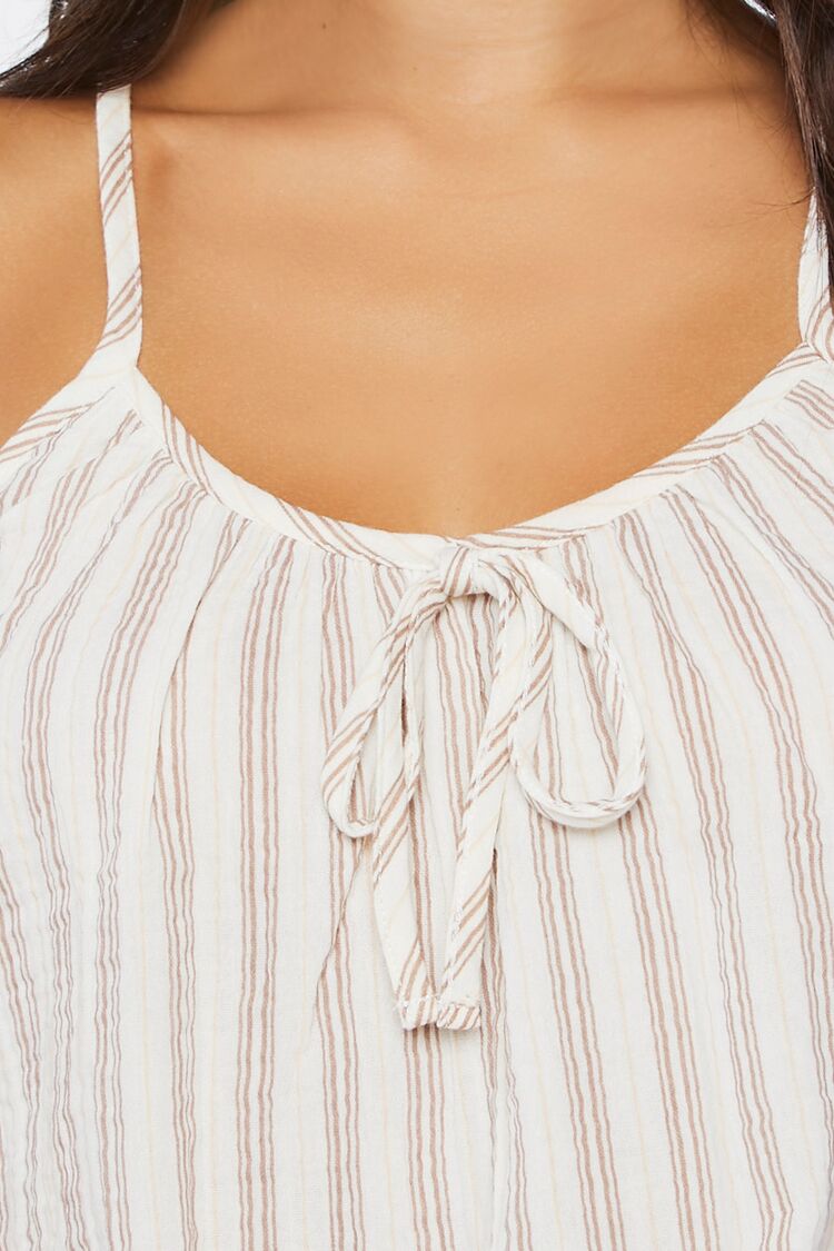 Striped Gauze Pajama Cami