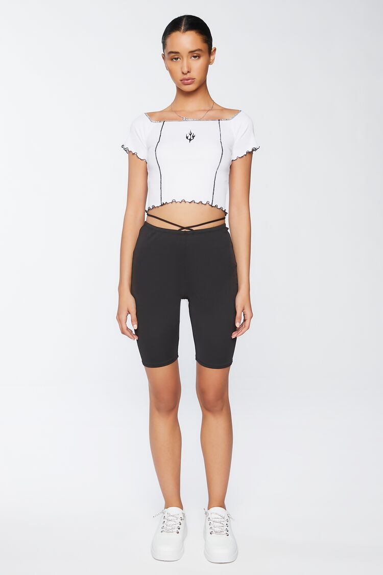 Flame Graphic Baby Tee