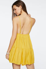 Tiered Babydoll Mini Dress