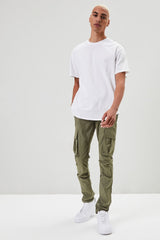 Drawstring Cargo Joggers