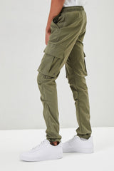 Drawstring Cargo Joggers