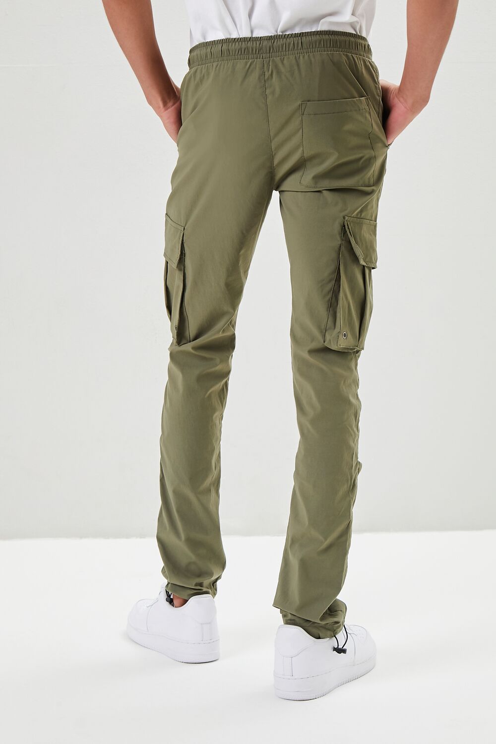Drawstring Cargo Joggers