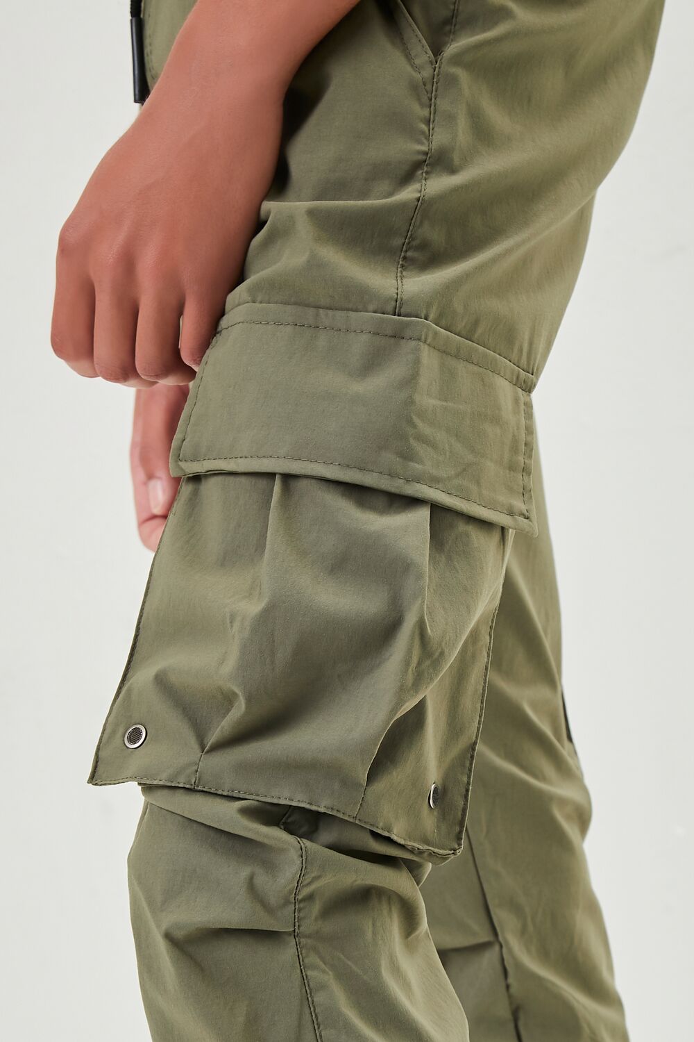 Drawstring Cargo Joggers