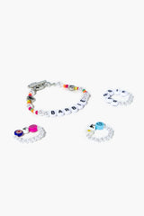 Beaded Barbie鈩?Bracelet & Ring Set