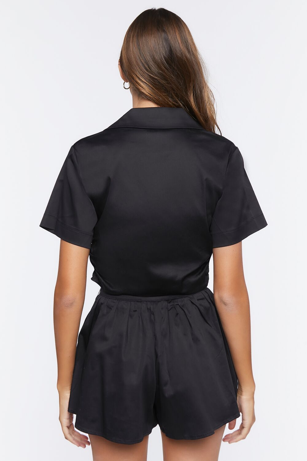 Ruched Crop Top