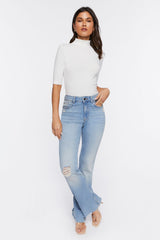 Fitted Turtleneck Top
