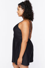 Plus Size Cami Romper
