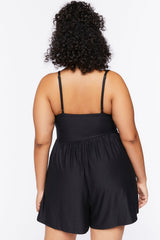 Plus Size Cami Romper