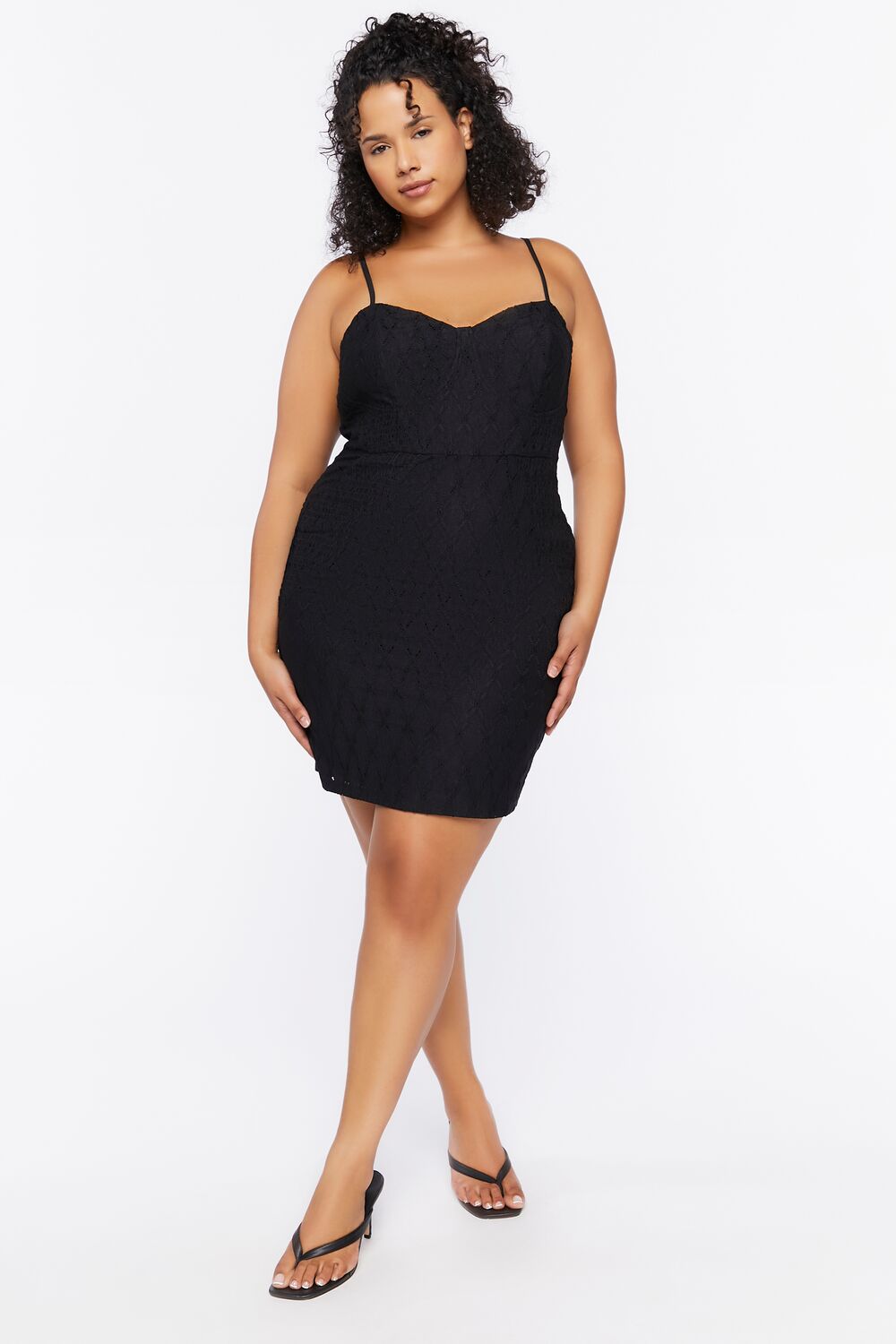 Plus Size Sweetheart Mini Dress