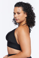 Plus Size Halter Bikini Top