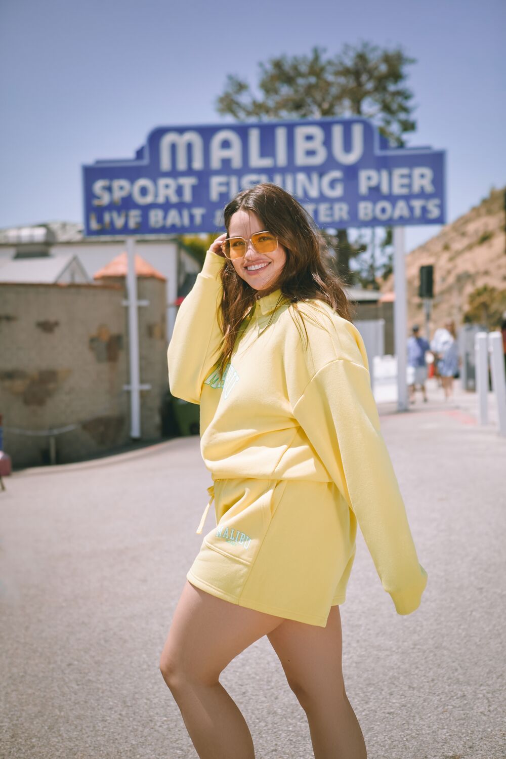 Plus Size Malibu California Drawstring Shorts