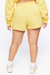 Plus Size Malibu California Drawstring Shorts