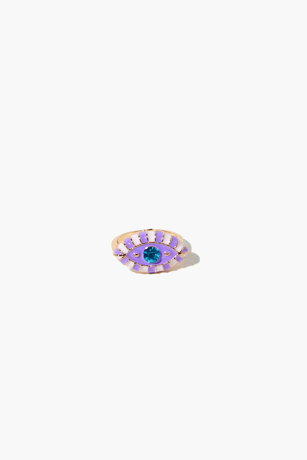 Flower & Evil Eye Ring Set
