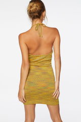 Halter Mini Bodycon Dress