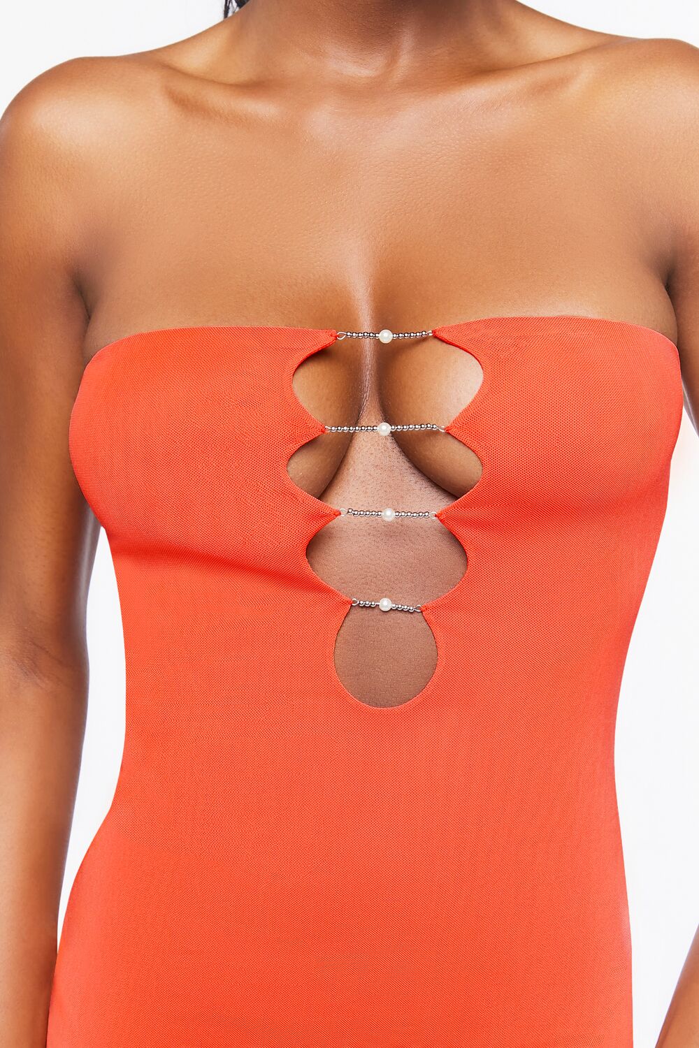 Cutout Mini Tube Dress