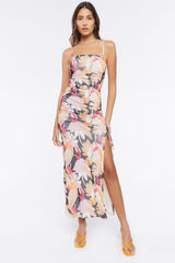 Floral Print Midi Dress