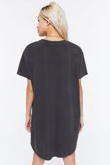 Wild Spirit Graphic T-Shirt Dress