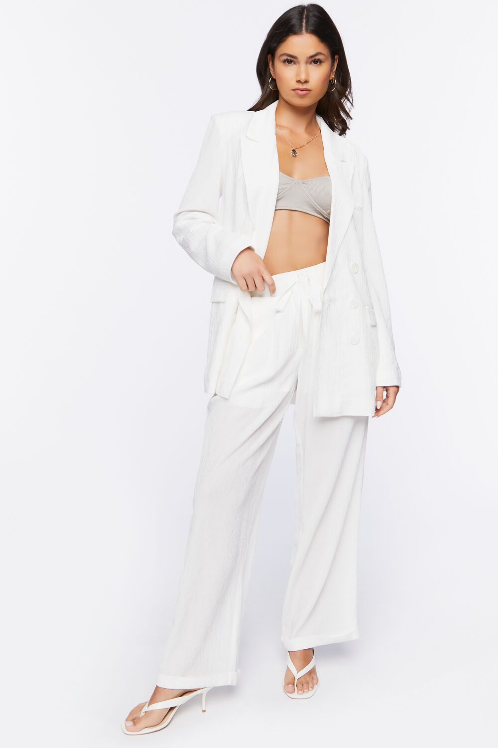 High-Rise Wide-Leg Pants