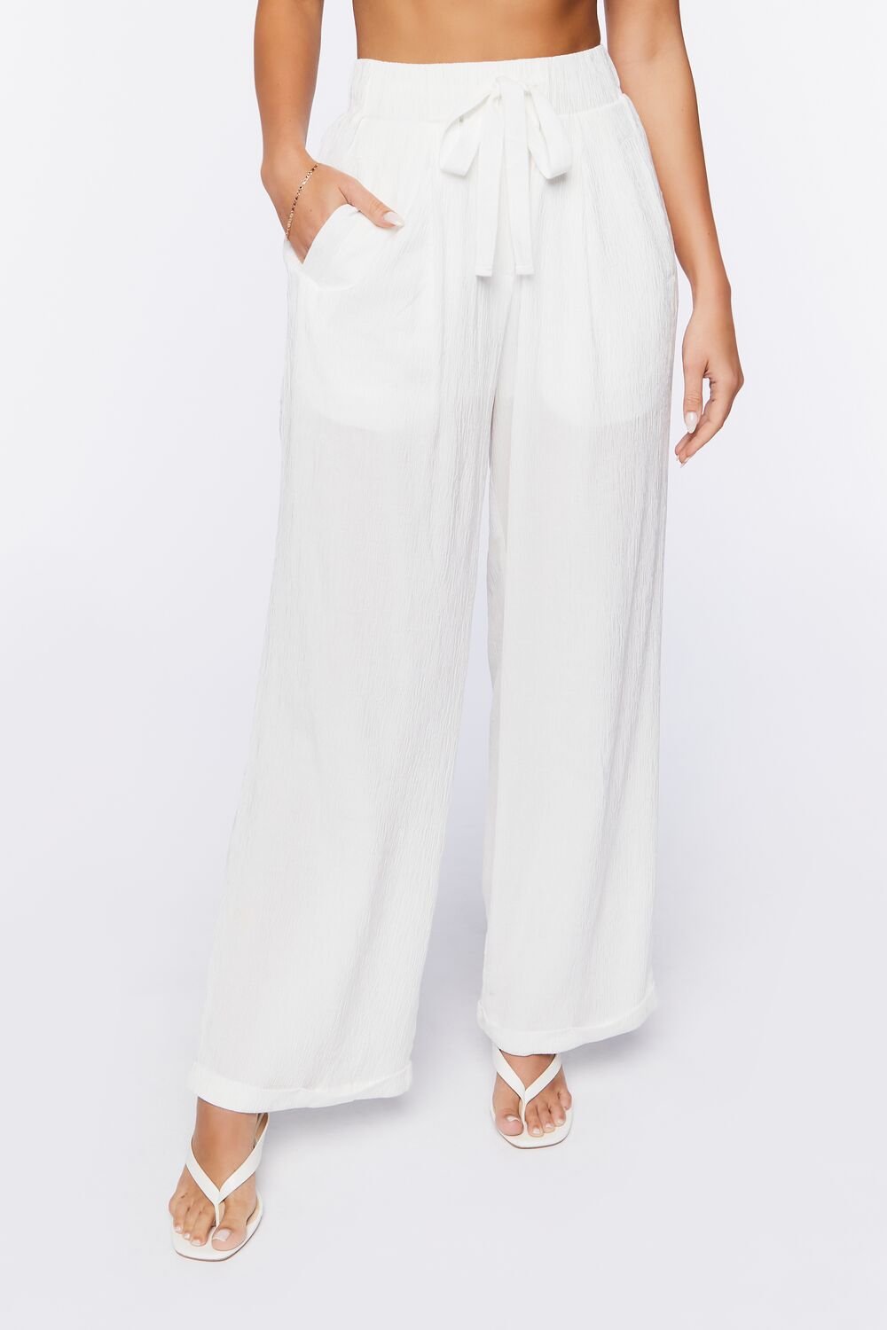 High-Rise Wide-Leg Pants