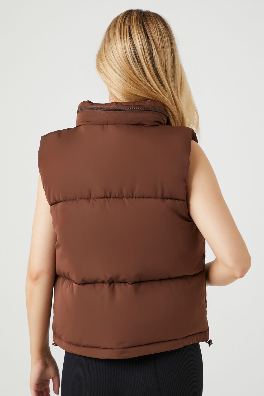 Zip-Up Puffer Vest