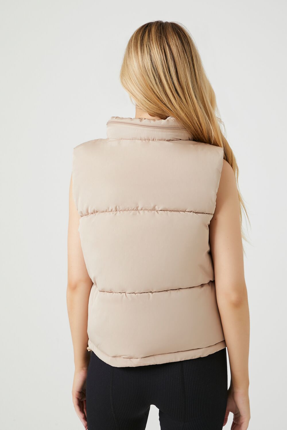 Zip-Up Puffer Vest