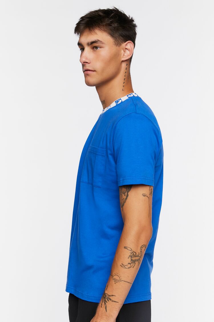 Graphic-Trim Crew Tee