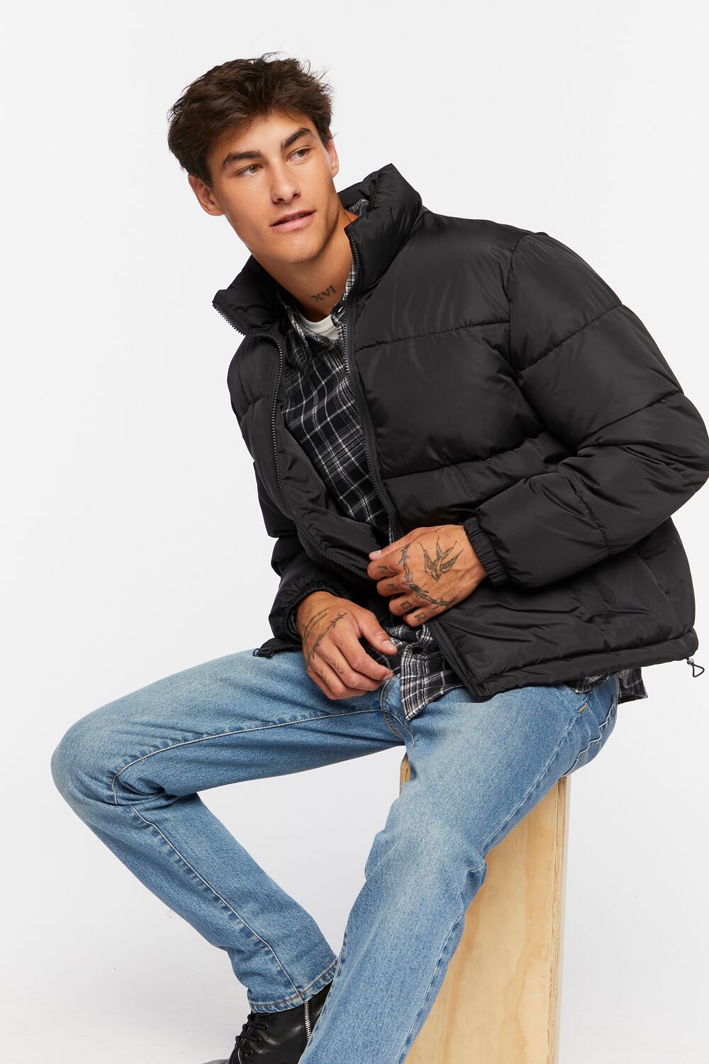 Quilted Puffer Jacket