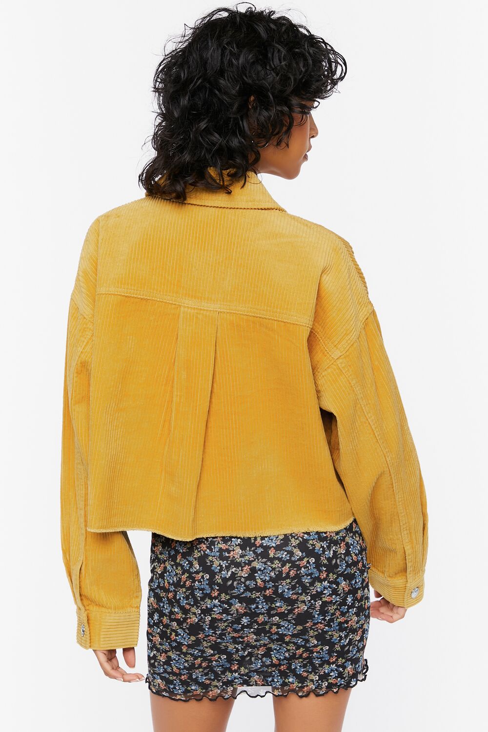 Frayed Corduroy Shacket