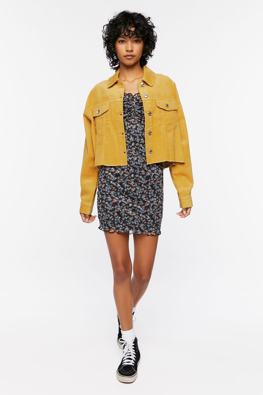 Frayed Corduroy Shacket