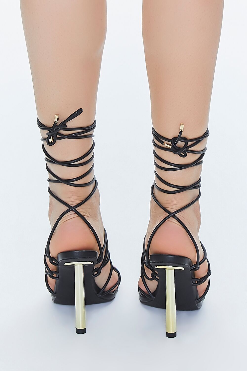 Lace-Up Stiletto Heels
