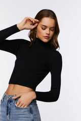 Ribbed Turtleneck Sweater