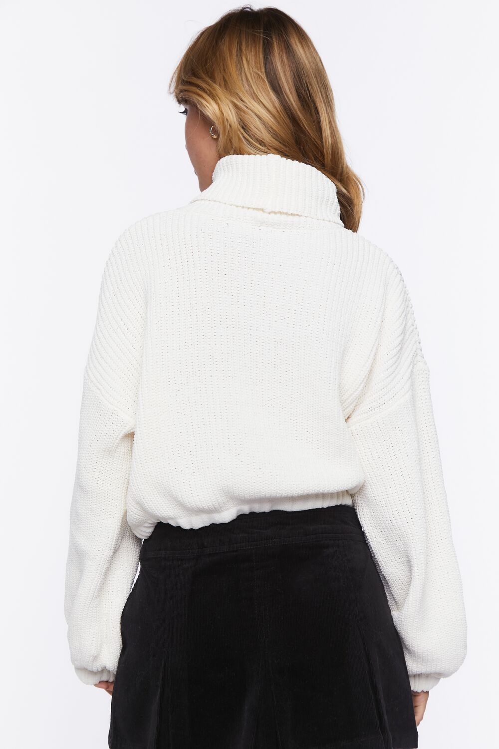 Ribbed Turtleneck Sweater